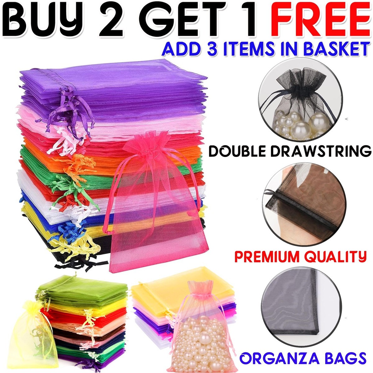 Sheer Bags Organza Bags For Sale Paper Bags Hobby Lobby Organza