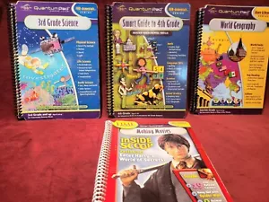 Kid's Spiral Bound Books. Lot Of 4. QuantumPad. - Picture 1 of 7