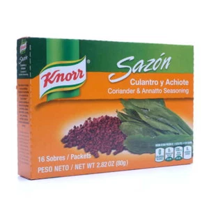 Knorr Sazón Culantro y Achiote - 16 Paquetes - Imagen 1 de 1
