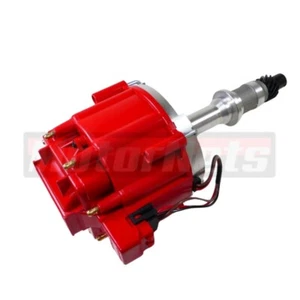 1 Wire Red HEI Distributor For Pontiac 326 389 400 421 428 455 V8 (For: Pontiac) - Imagen 1 de 2
