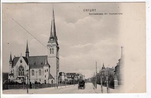 AK  Erfurt  ,  Schillerstrasse    sehr alt !!    tolle Karte - Bild 1 von 2