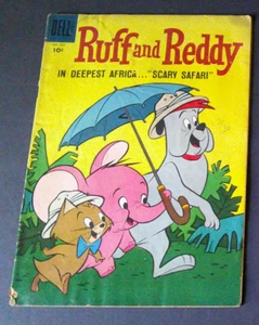 Ruff and Reddy No. 937 (1956, Dell Four Color Comics) First Hanna Barbera Comic - Picture 1 of 3