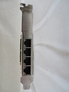 HP NC364T HSTNS-B26 QUAD PORT GIGABIT SERVER ADAPTER PCI-E 435506-003 436431-001 - Picture 1 of 5