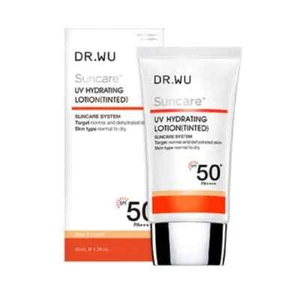 DR. WU UV Hydrating Lotion (TINTED) Suncare Sunscreen Sunblock SPF50+ PA+++ 35ml - Picture 1 of 2