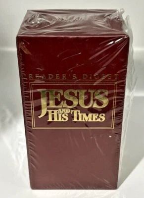 1991 Reader's Digest Jesus and His Times 3 VHS Tape Set 2 Tapes SEALED 1 Opened - Image 1 of 4