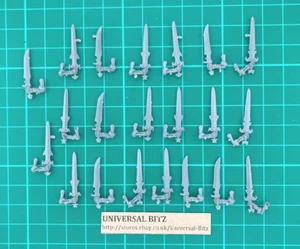 Grave Guard Swords Weapons x 21 D Guards Warhammer Deathrattle Soulblight I4 D - Picture 1 of 1