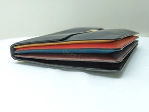 Paul Smith Bag - BNWT Men's Navy Concertina Bright Stripe Briefcase RRP: £900