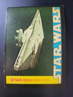 1977 Wonder Bread Star Wars Star Destroyer Card #14........... - Image 1 of 2
