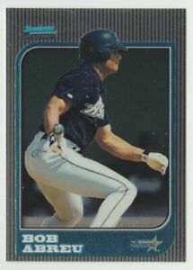 1997 Bowman Chrome #204 Bobby Abreu Baseball Card Houston Astros