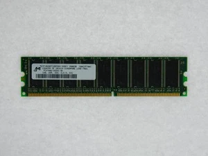 MT18VDDT12872AY-335F1 1GB 184p PC2700 CL2.5 18c 64x8 DDR333 2Rx8 2.5V ECC UDIMM - Picture 1 of 1