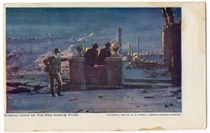 SAN FRANCISCO CA FOLKS VIEW VAN NESS AV RUINAS 1906 TERREMOTO POSTAL 121720 - Imagen 1 de 2