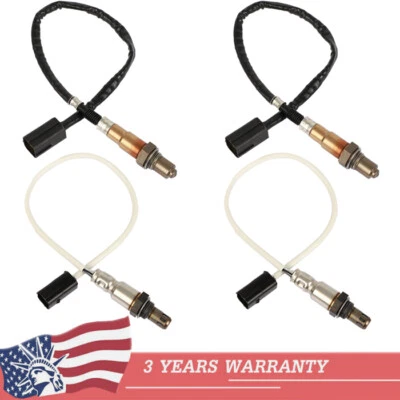 Sensor de oxígeno O2 ascendente + descendente 4 piezas para Infiniti QX56 M56 2011 2012 2013 5,6 L Foto 1 de 4