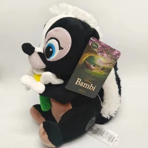 Disney Bambi Flower the Skunk Vintage Plush Soft Toy Disney Store 10 inches - Picture 1 of 4