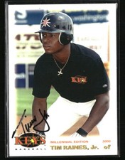 Tim Raines Jr. 2000 Grandstand Frederick Keys #NNO Auto Baseball Card