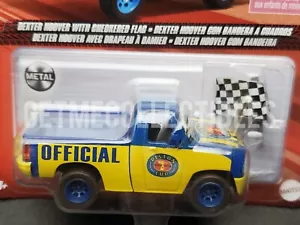 DISNEY PIXAR CARS DEXTER HOOVER CHECKERED FLAG METAL 2022 SAVE 6% GMC - Picture 1 of 3