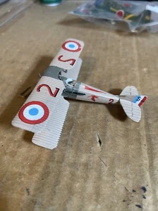 Built Airfix SPAD VII Biplane Airplane Model Kit 1/72 Built21 3.5”L x 4.25”W - Picture 1 of 11