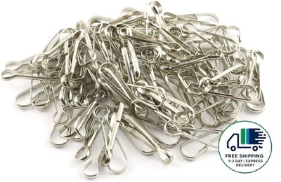 Gancho de resorte de metal, 100 unidades, 26 mm/1 pulgada, cierre de cremallera - Image 1 of 4