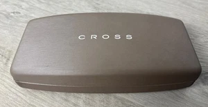 Cross Federmäppchen braun/hellbraun - nur Etui - innen weiß (ohne Stift) - Bild 1 von 8