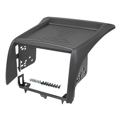 Double DIN Radio Bezel Compatible with Fiat Ducato 244 manufactured 2002-2006 Black Car - Image 1 of 4