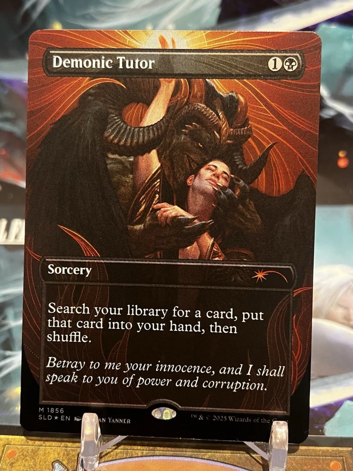 MTG | Demonic Tutor✨FOIL✨  [Secret Lair Kieran Yanner] - Image 1 of 1