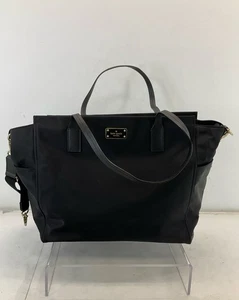 Kate Spade Black Nylon Blake Avenue Taden Baby Bag Tote - Picture 1 of 8