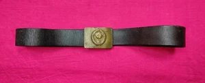 1940's Russian Soviet MVD Police Uniform Uniform Leather Belt 16 Republics USSR - Picture 1 of 6