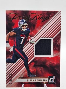 2024 Panini Donruss - Jersey Kings Bijan Robinson #JK-BRO/425 (MEM) - Imagen 1 de 2