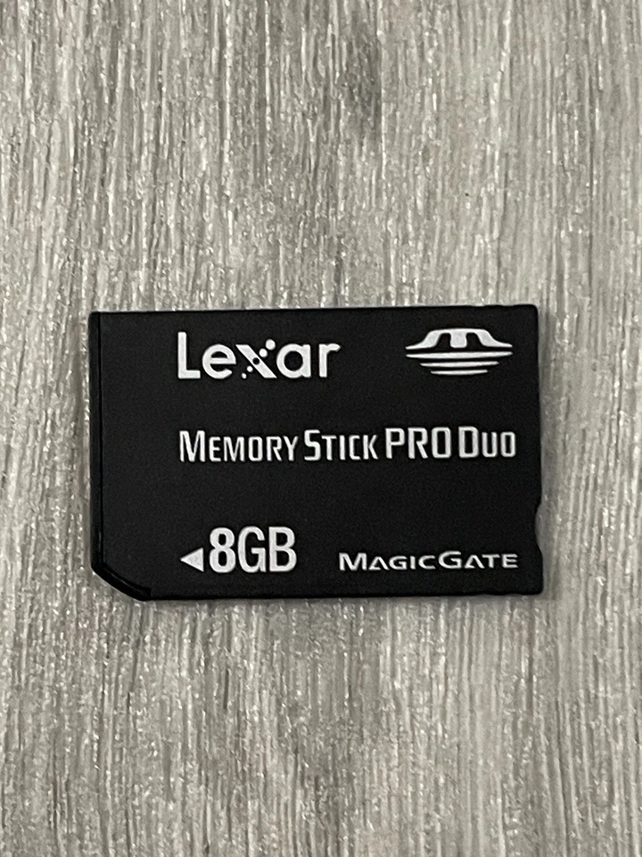 Lexar 8Gb Memory Stick Pro Duo Magic Gate Memory Card - Image 1 of 1