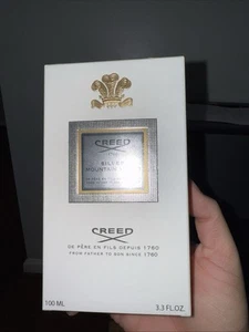 Creed Silver Mountain Water Eau De Parfum Spray 3.3 Oz - Picture 1 of 4