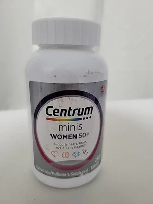 Multivitamínico Feminino Centrum Minis 50 Plus 280 Abas Expira em 26/02 Frete Grátis - Imagem 1 de 4