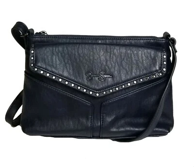 Jessica Simpson Woman's Misha Cross Body Navy Blue Adjustable Shoulder Strap - Image 1 of 4