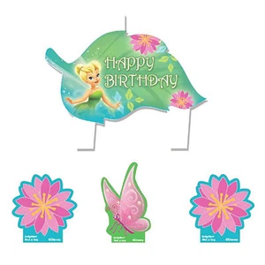Tinker Bell Party Supplies Birthday Candle set - Picture 1 of 1