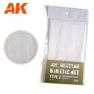 Red de camuflaje AK Interactiva AK8063 Blanca Personalizada Tipo 2 - EE. UU. - Imagen 1 de 2