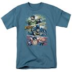 T-shirt cadres d'action Justice League of America DC Comics tailles S-3X NEUF