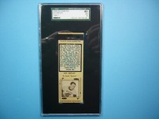 1935/36 DIAMOND TAN TYPE 1 MATCHBOOK VIC RIPLEY SHARP+ SGC 3 MATCH BOOK