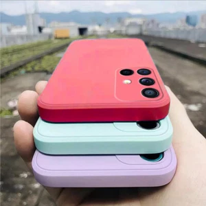 For Samsung S25 Ultra S24 FE S23 S22 A55 A16 A15 A56 Liquid Silicone Case Cover - Picture 1 of 22