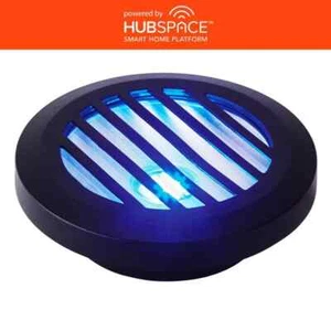 HAMPTON BAY Low Voltage 500 Lumen Black Color Changing LED Well Light HubSpace - Picture 1 of 6