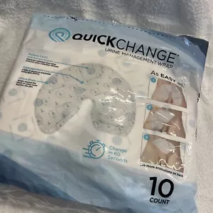 QuickChange Men's Incontinence Wrap Maximum Absorbency Catheter Alternative - Picture 1 of 4