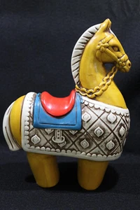 Norleans Horse Traditional Fancy Style Large Vintage Equestrian Figurine Japan - Picture 1 of 11