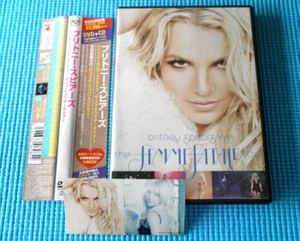 BRITNEY SPEARS DVD+CD The Femme Fatale Tour Live 1st Press w/Mini Sticker Japan - Picture 1 of 4