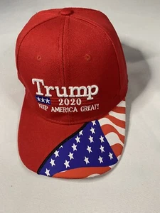 Trump 2020 Keeping America Great Baseballmütze Kappe Erwachsene Mütze - Flagge auf Schein neu! - Bild 1 von 6