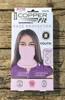 Copper fit Guardwell Pink Face Protector Youth 8+ One Size Fits Most NWB - Image 1 of 4