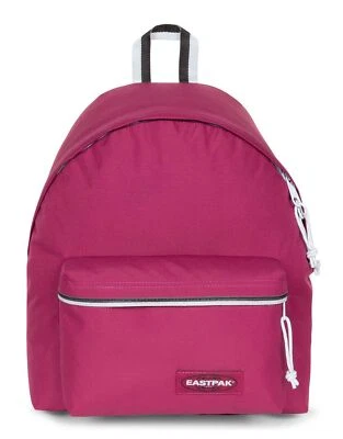 EASTPAK Padded Pak'r Rucksack Schulrucksack Kontrast Prep Burgundy weinrot grau - Bild 1 von 3
