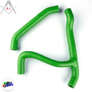 Manguera de radiador de silicona verde para 07-08 Polaris Outlaw MXR 450/MXR 525 525S 07-11 - Imagen 1 de 5