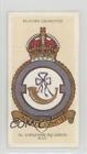 1939 Player's RAF Badges Tobacco Motto Back No 32 (Fighter) Squadron #23 0y5