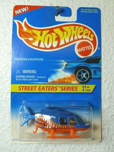 1996 Street Eaters Series Hot Wheels PROPPER CHOPPER #414 - Picture 1 of 3