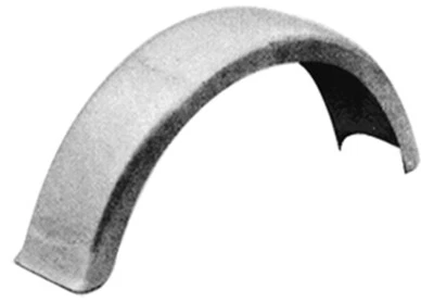 6" Flat Top Rear Fender For Harley Custom Rigid Chopper Bobber 22016 - Image 1 of 2