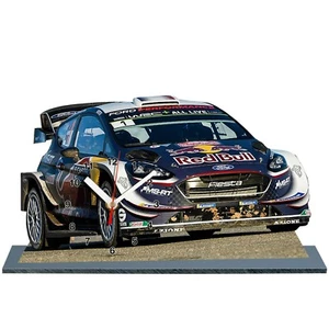 OGIER, RALLY MONTE CARLO 2018, FORD WRC 01, AUTO IN OROLOGIO MINIATURA - Picture 1 of 1