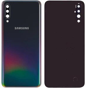 Original Samsung Galaxy A70 A705F Akkudeckel Backcover Rückseite Schwarz Gut - Bild 1 von 1