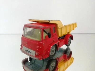 CORGI TOYS BEDFORD TRATTORE STRADALE TPPER IN ROSSO GIALLO - Immagine 1 di 4